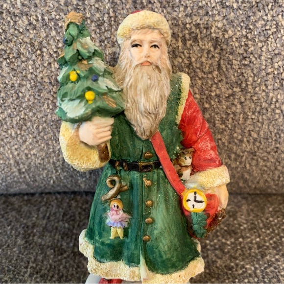 Vintage 1987 Signed Arnart Imports Santa Figurine Pucci - Picture 8 of 14